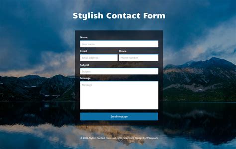 87 Best Free Html5 Form Templates 2024 Wpshopmart