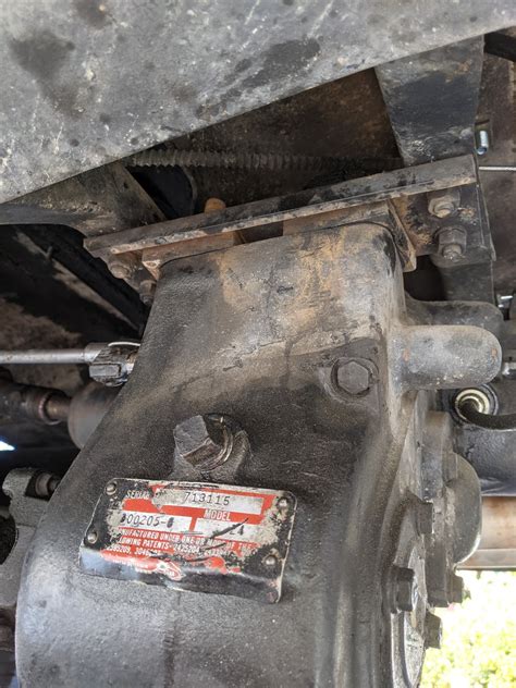 Dana 24 Mounting Questions Ford Truck Enthusiasts Forums