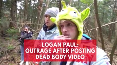 Youtube Star Logan Paul Under Fire For We Found A Dead Body Video Of