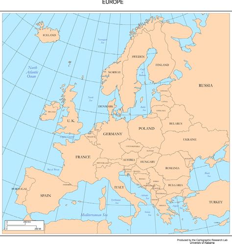 Maps of Europe
