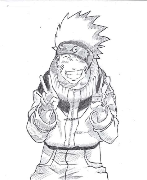 Naruto Drawing By Abzahid By Abzahid On Deviantart