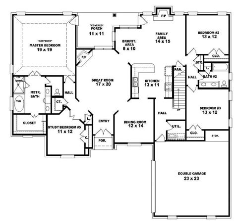Concept 34 Two Story4 Bedroom House Plans Modern House Plans