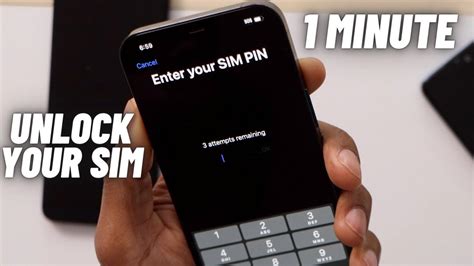 How To Unlock Sim Card Sim Locked By Pin Code Or PUK Code YouTube