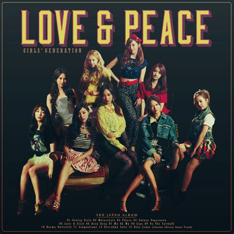 This Was A Request Hope You Guys Like It Artist Snsd Girls Generation Cover 3rd Japan