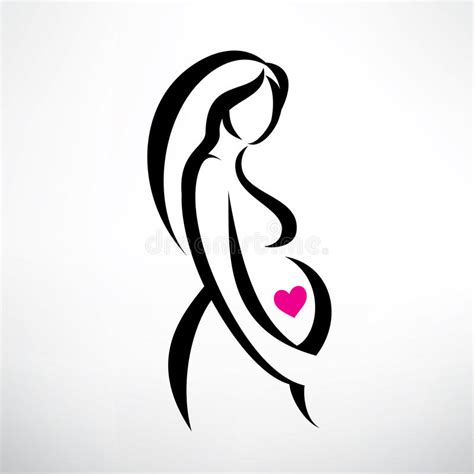 孕妇符号 向量例证. 插画 包括有 腹部, 健康, 图标, 婴孩, 例证, 母性, 愉快, 生活, 女性 - 45069119