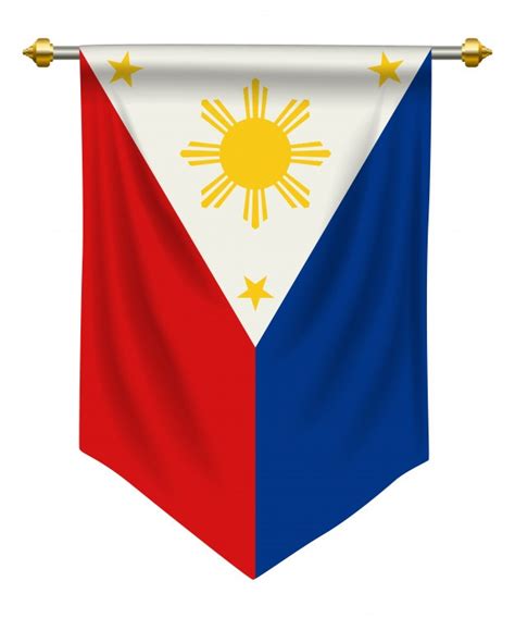 Filipino Flag Vector At Vectorified Collection Of Filipino Flag