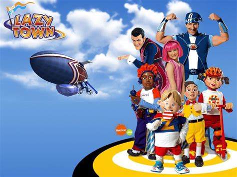 Lazy Town Sportacus Airship