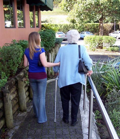 Helping The Elderly Free Photo Download Freeimages