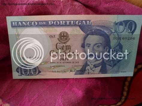 Portuguese Banknotes 100 Escudos Camilo Castelo Branco 1978