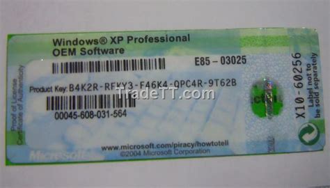 Hp Windows Xp Pro Sp2 Product Key Lasopaship