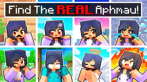 Find The Real Aphmau In Minecraft Creepergg