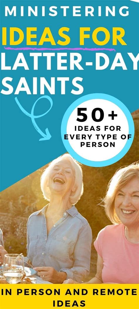 50 Ministering Ideas For Latter Day Saints Artofit