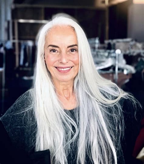 16 Instagram Beauties With Long Gray Hair