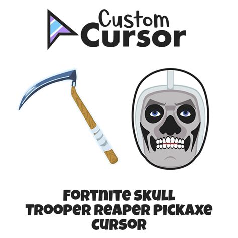 Fortnite Skull Trooper Reaper Pickaxe Cursor Custom Cursor