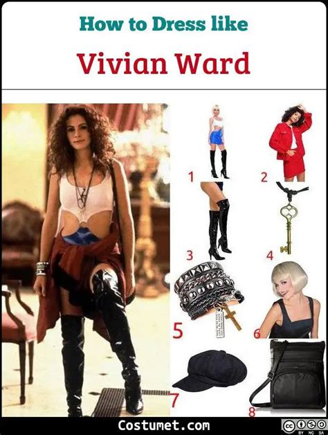 Vivian Ward And Edward Lewis Pretty Woman Costume For Cosplay And Halloween