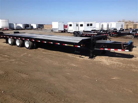 Big Tex 5xph 28ft 5ft Dove Tail Majestik Trailers