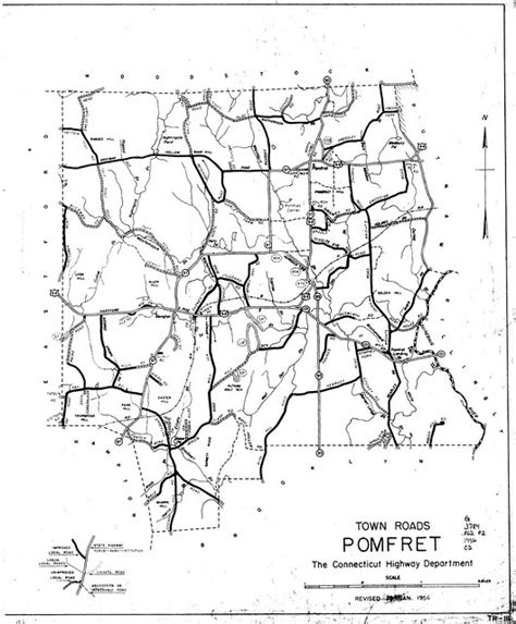 Town Roads Pomfretthe Connecticut Highway Department 1956 Flickr