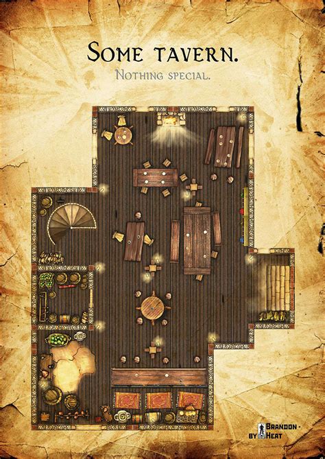 D D Tavern Maps