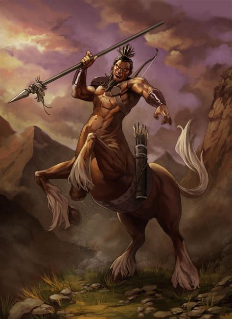 Centaur By Kikicianjur Centaur Fantasy Creatures Mythical Creatures
