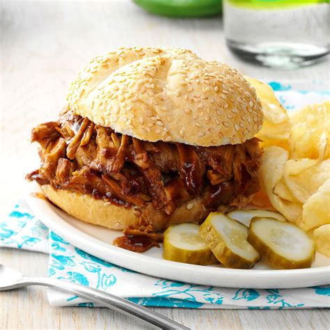 Slow Cooker Pulled Pork Sandwiches Recipe Cart