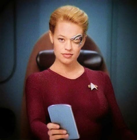 Jeri Ryan As Seven Of Nine On Star Trek Voyager Which Ran From Jan 16