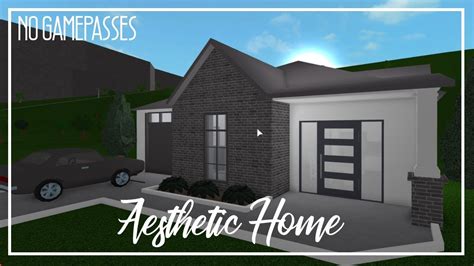 Roblox Welcome To Bloxburg Aesthetic Modern Tumblr Style Home 30k Read