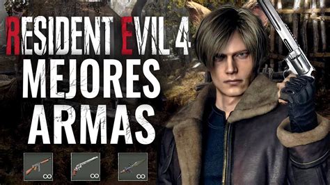 Las Mejores Armas Infinitas Resident Evil Remake Ca On De Mano