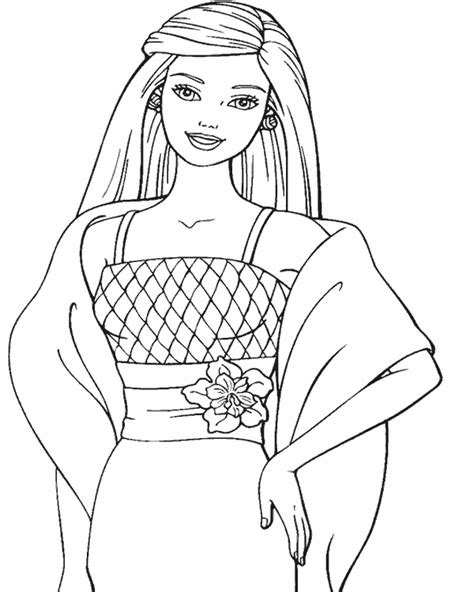Barbie Coloring Pages 2 Coloring Pages To Print