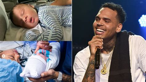 Chris Brown Shares First Photo Of His Adorable Son Aeko Catori Brown