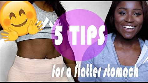 Five Steps To A Flatter Stomach Youtube