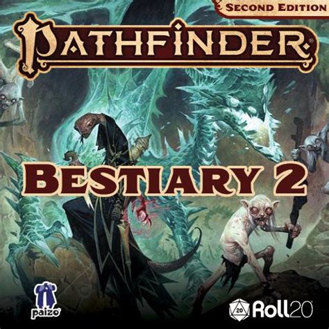 Pathfinder Second Edition Bestiary 2 Roll20 Marketplace Digital
