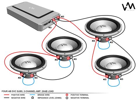 How To Wire 4 Speakers To A 2 Channel Amp Boomspeaker