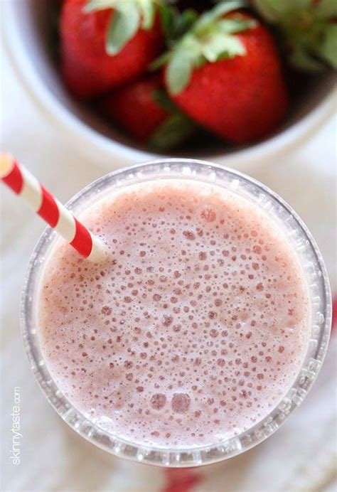 Roasting Strawberries In This Smoothie Brings Out Their Amazing Natural Flavor Strawberry