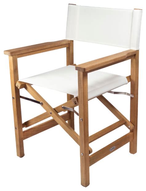 A wide variety of outdoor director chairs options are available to you, such as general use, material, and metal type. Teak Director's Chair - Traditional - Outdoor Folding ...