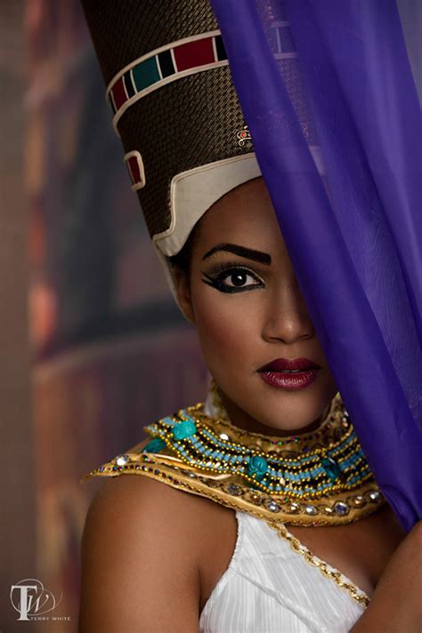 egyptian themed shoot queen nefertari on behance