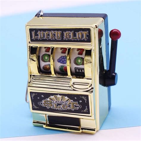 Mini Hand Held Slot Machine Toy Etsy