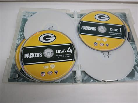 Nfl Green Bay Packers 10 Greatest Games 10 Disc Box Set Dvd2008