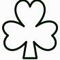 Printable 3 Leaf Clover