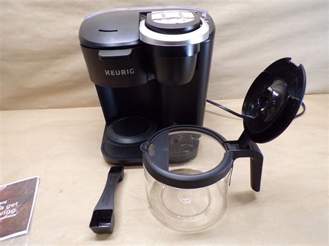 Keurig K Duo Single Serve K Cup Pod And Carafe Coffee Maker Black