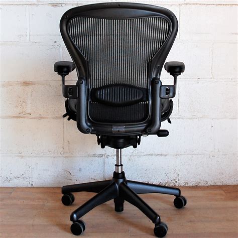 Generally, size b is suitable for most people. HERMAN MILLER Aeron Size B Task Chair 2180 Swivel Chair