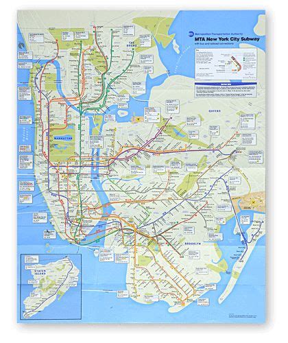 A New Subway Map For New York Interactive Feature In