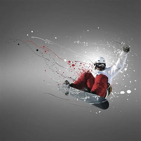 Snowboarder Sport Ipad Wallpapers Free Download