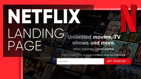 Netflix Clone In Html And Css Build Netflix Landing Page Html
