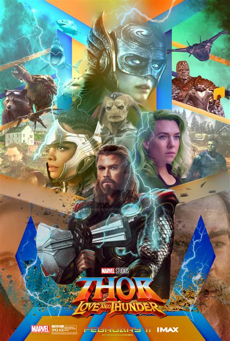 Thor Love And Thunder Poster By Me Marvelstudios