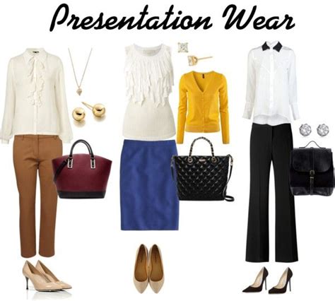 What To Wear Presentation Attire College Fashion Fashion How To Wear