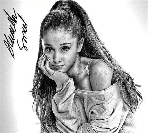 A Hyperrealistic Drawing Of Ariana Grande Hyperrealistic Drawing