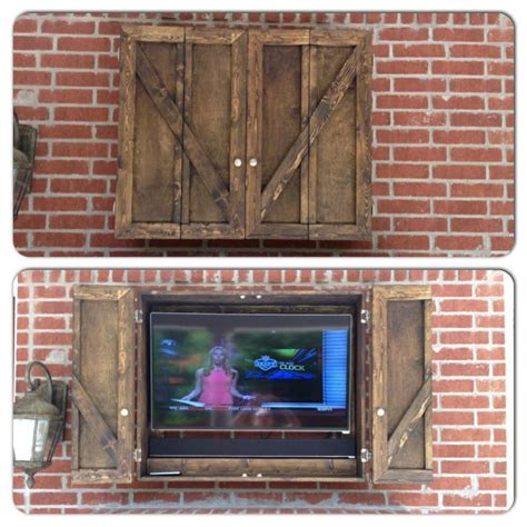 Outdoor tv cabinet frame & posts + subwoofer enclosure building plans. Outdoor Tv Cabinet Diy - WoodWorking Projects & Plans
