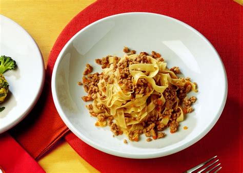 Tagliatelle With Veal Ragù Recipe La Cucina Italiana