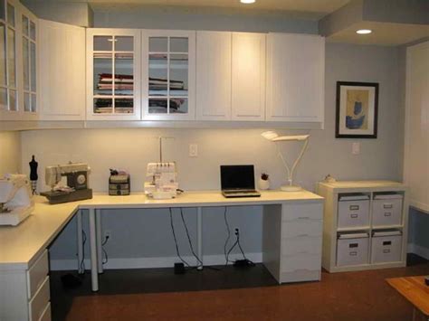 Gallery For Diy L Shaped Desk Sewing Room Design