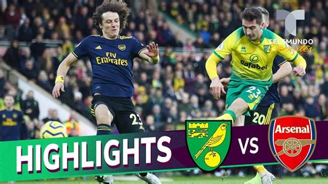 Norwich City Vs Arsenal 2 2 Goals And Highlights Premier League